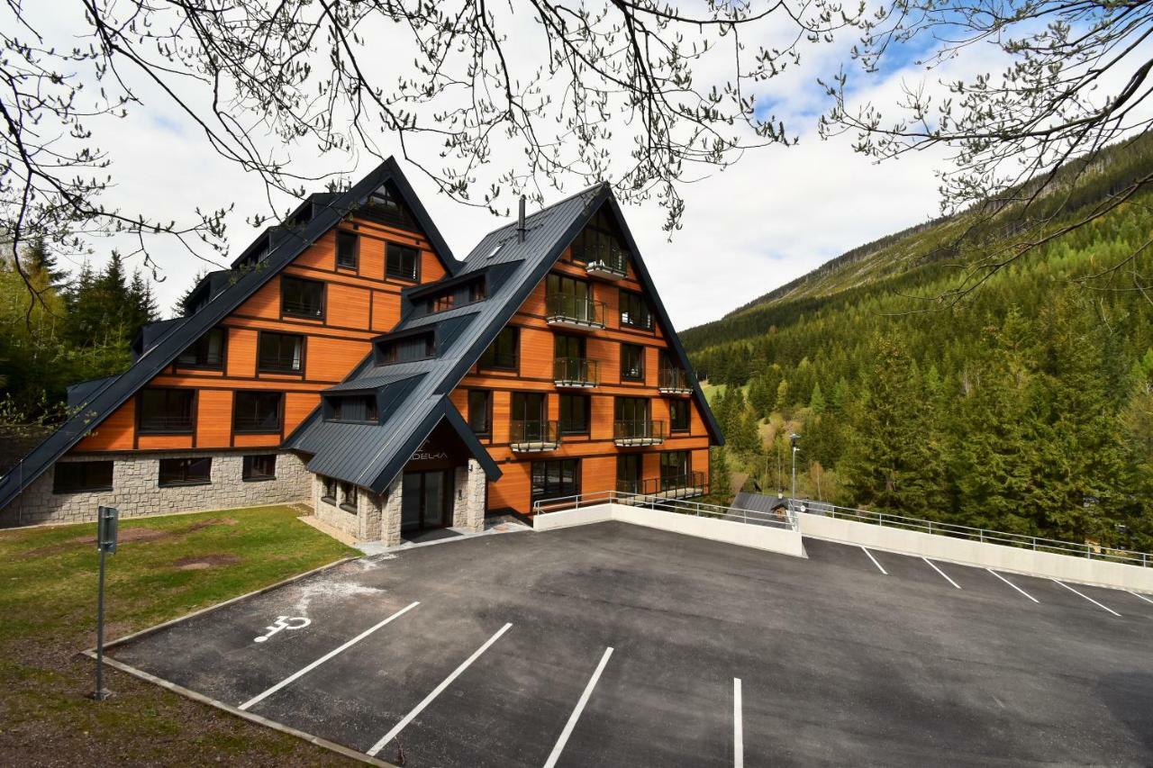 Apartment Adelka 104 With Private Whirlpool Špindlerŭv Mlýn Kültér fotó